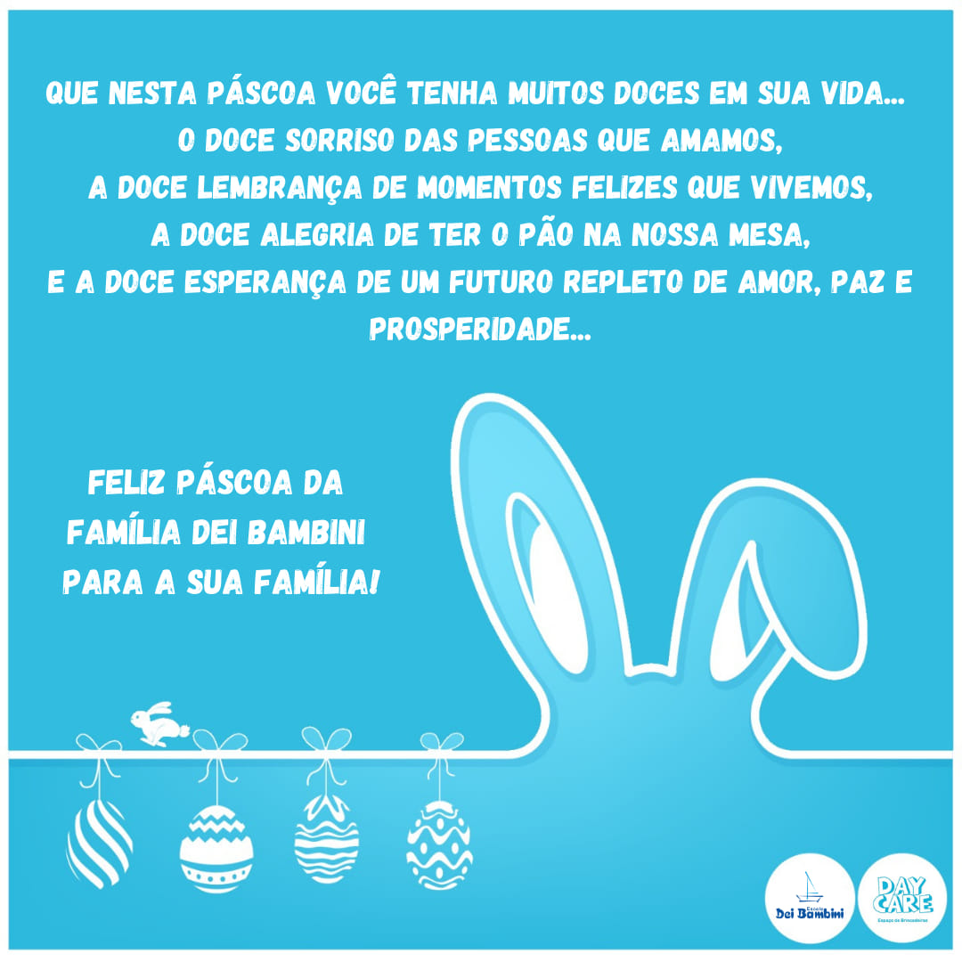 Feliz Páscoa!